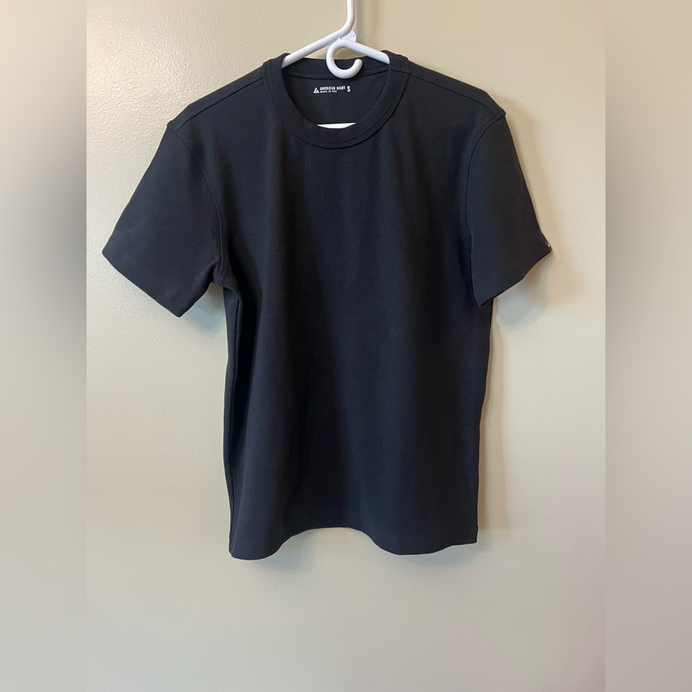 American Giant Men’s Tee Heavyweight Made In USA Size Small Boxy Fit NWOT
